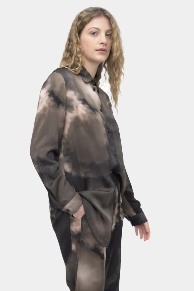 Tie-Dye Long Sleeve Shirt