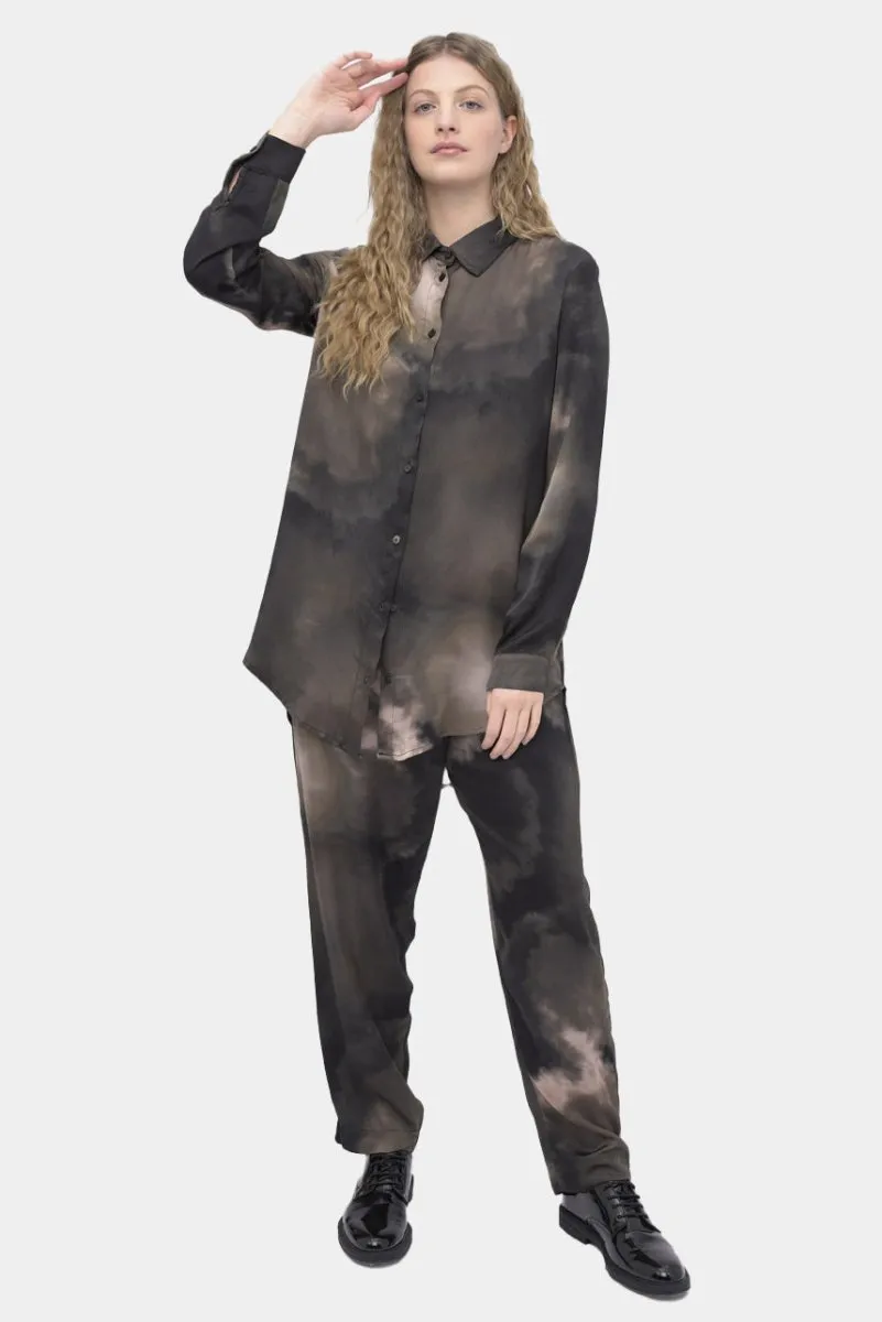 Tie-Dye Long Sleeve Shirt