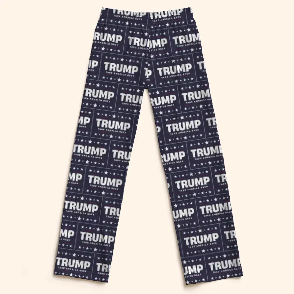 Together We Embrace This New Chapter - US Elections Pajama Pants - Gift For Conservative Supporters