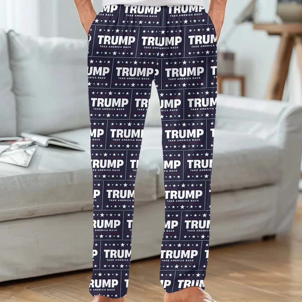 Together We Embrace This New Chapter - US Elections Pajama Pants - Gift For Conservative Supporters