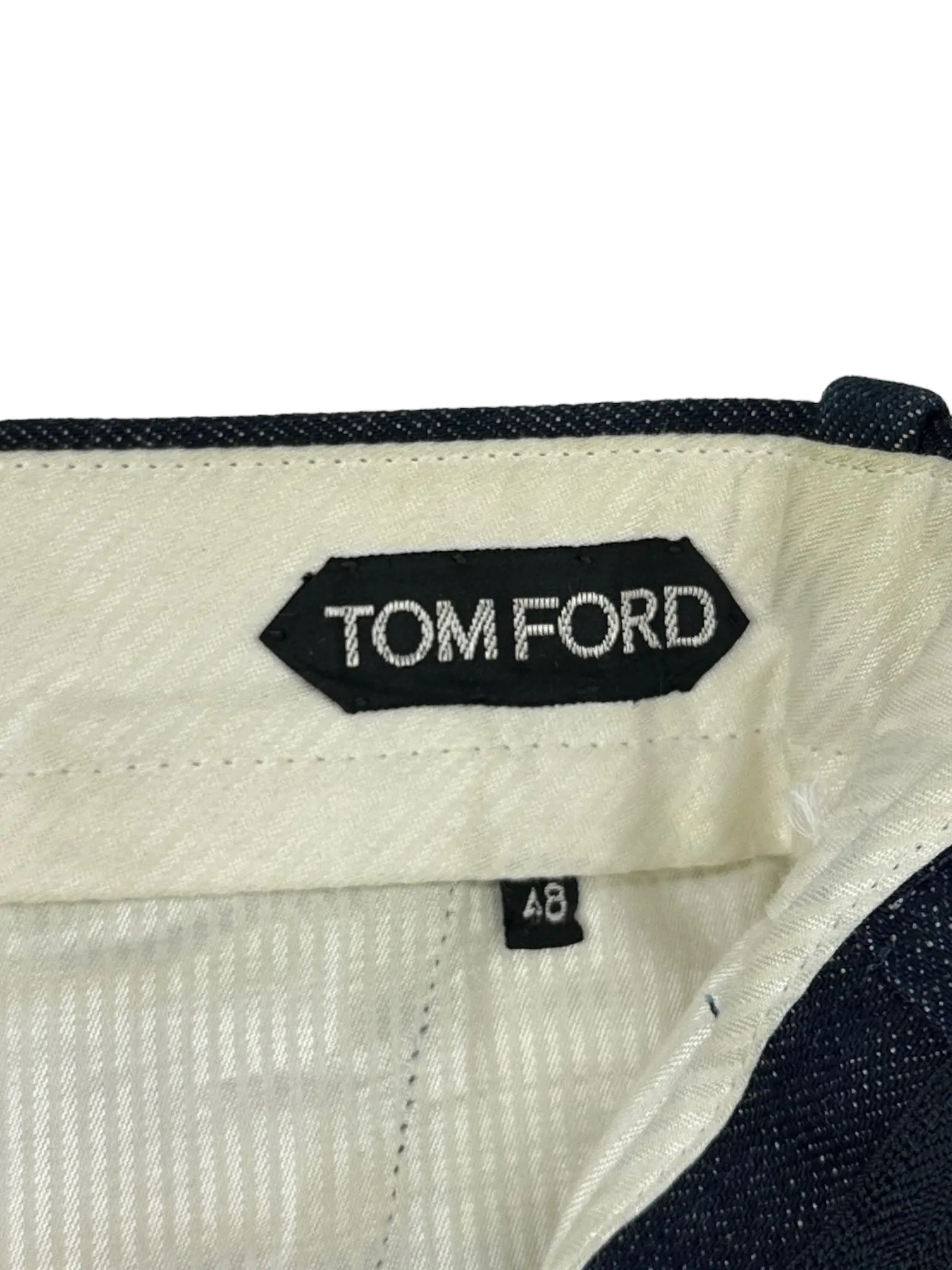 Tom Ford Dark Blue Denim Trousers