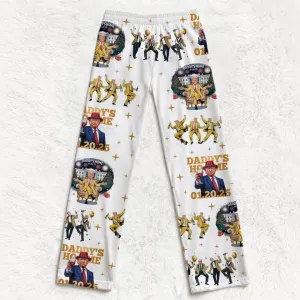 Tomorrow Brings Hope And Excitement - US Patriotic Pride Pajama Pants - Gift For Conservative Supporters