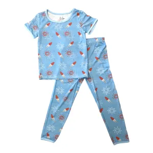Two Peas Clothing Co Patriotic Pops S/S Pajama Set