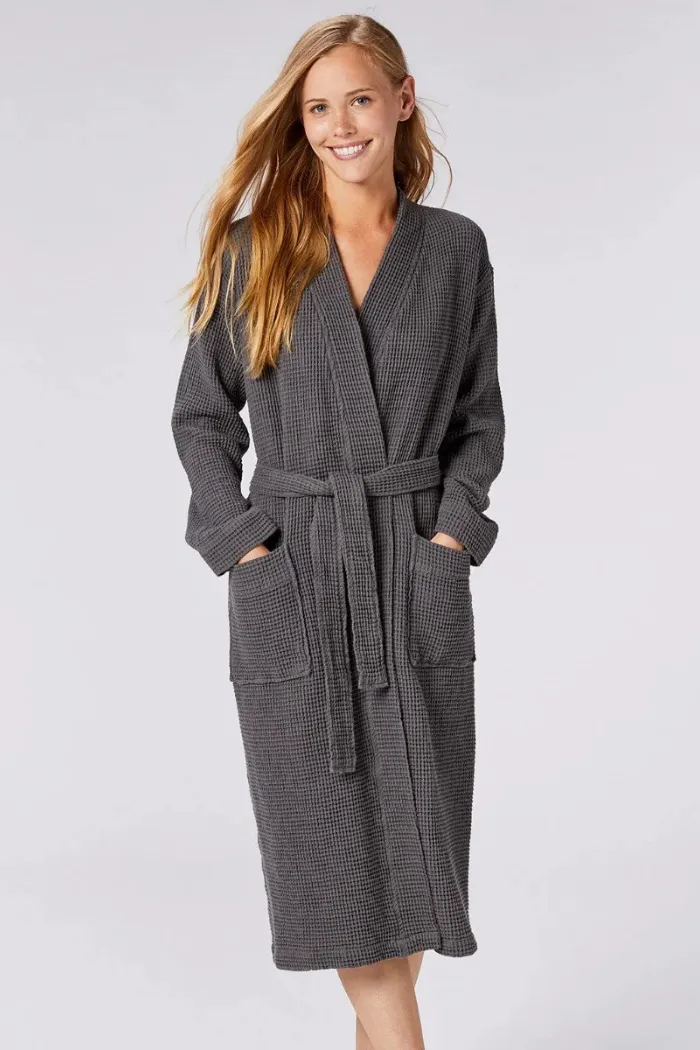 Unisex Waffle Robe