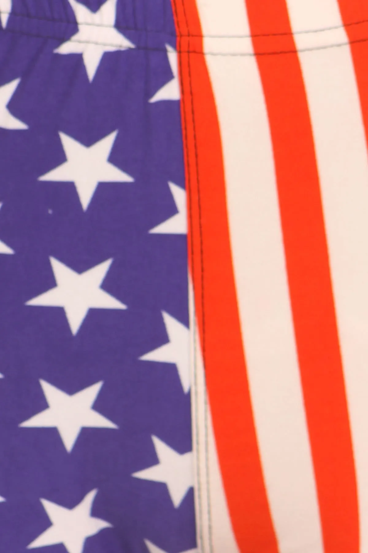 USA Print High Waist Leggings