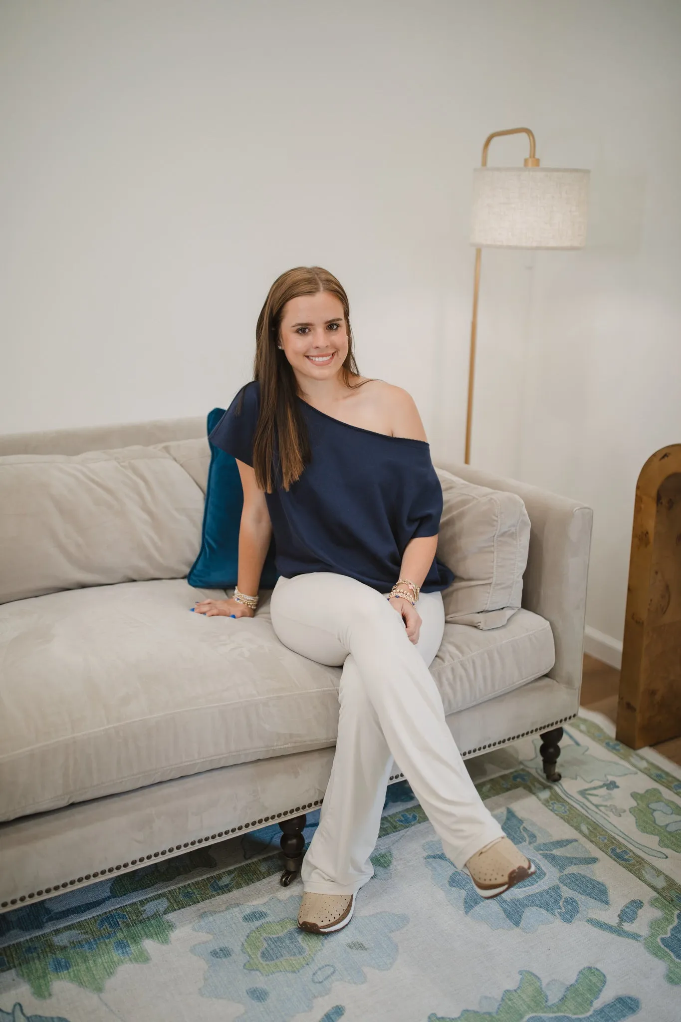 Vanessa Top in Navy