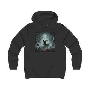 Venomous Sin Poisoned Embrace Uncuffed Girlie College Hoodie