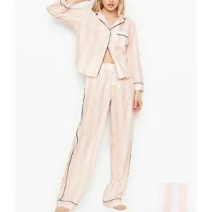 Victoria's Secret Cotton Long PJ Set