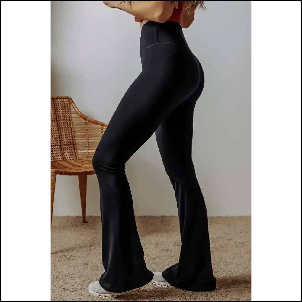 Waist Flared Leggings: Pants so Good, They're -lared! 🖤 Needful Things