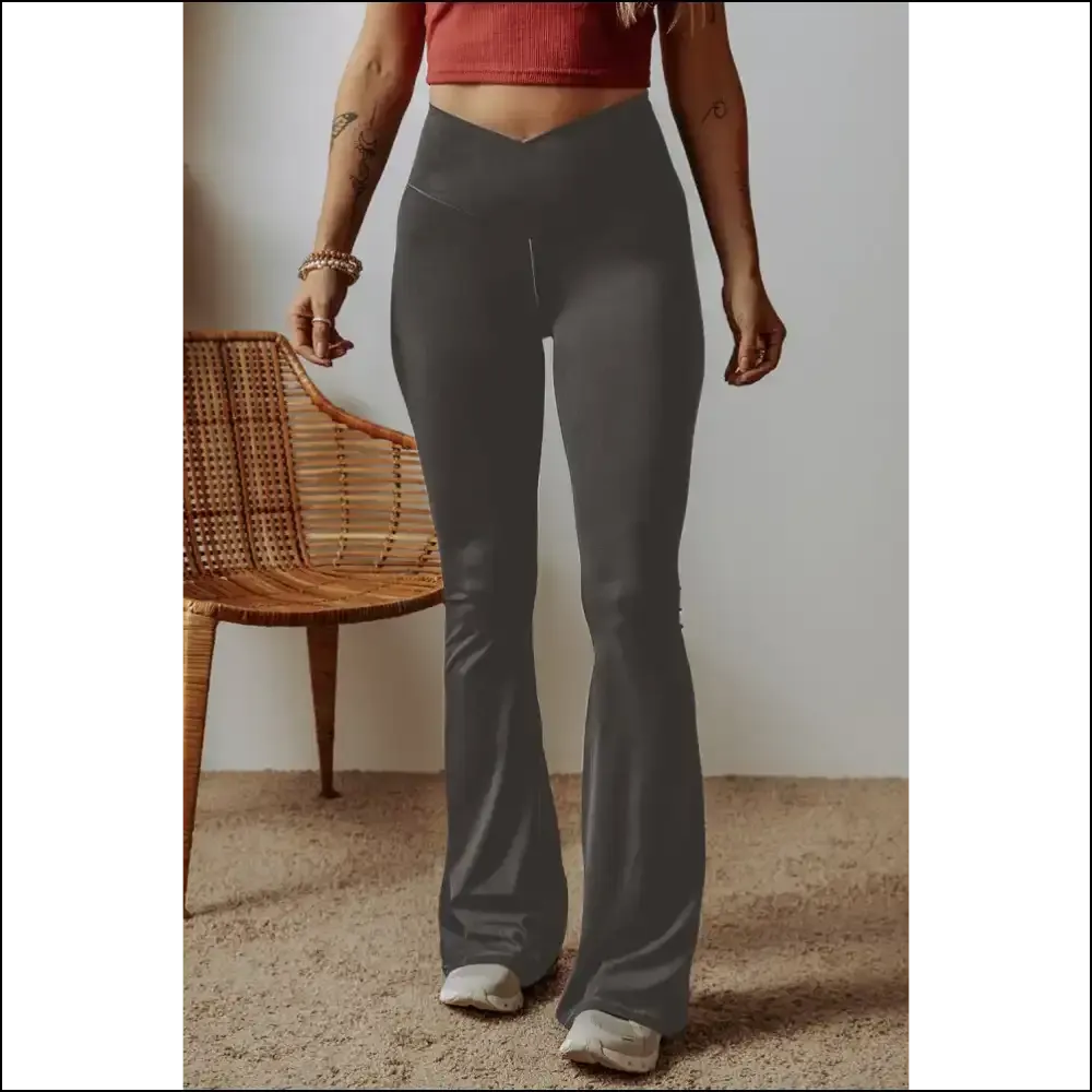 Waist Flared Leggings: Pants so Good, They're -lared! 🖤 Needful Things