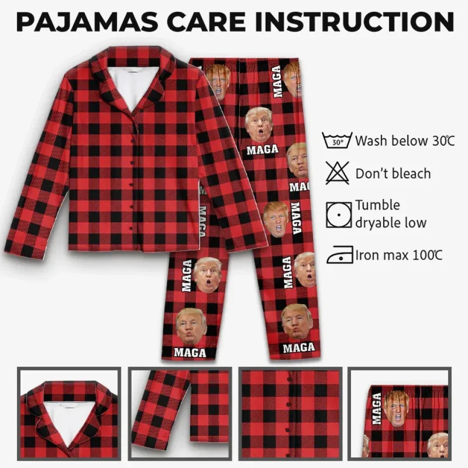 Wear Your Support With Pride - US Elections Pajama Pants - Gift For Conservative Supporters