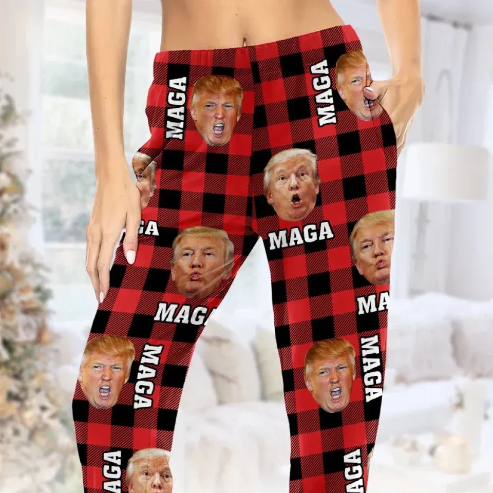Wear Your Support With Pride - US Elections Pajama Pants - Gift For Conservative Supporters