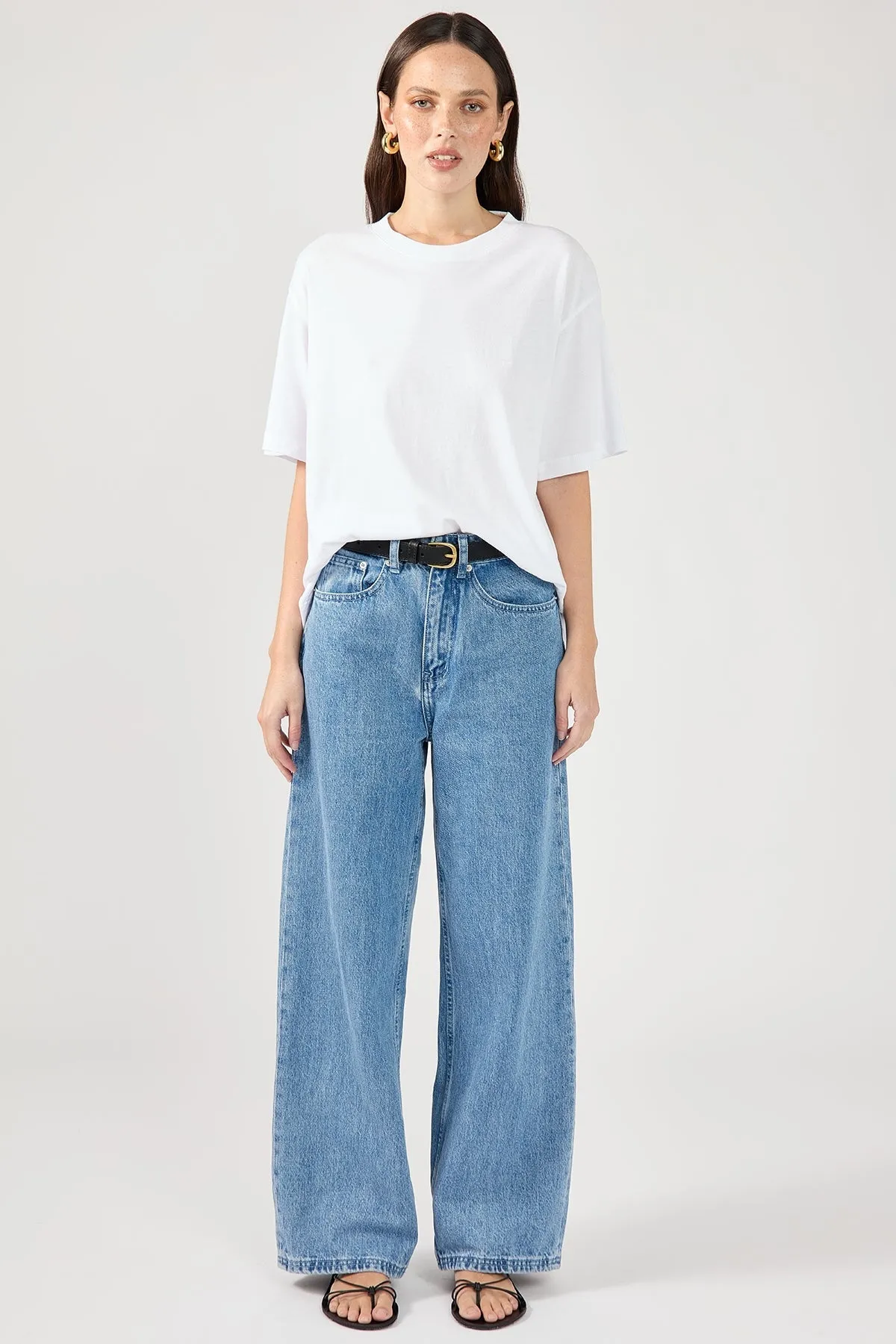White Oversized Classic Tee