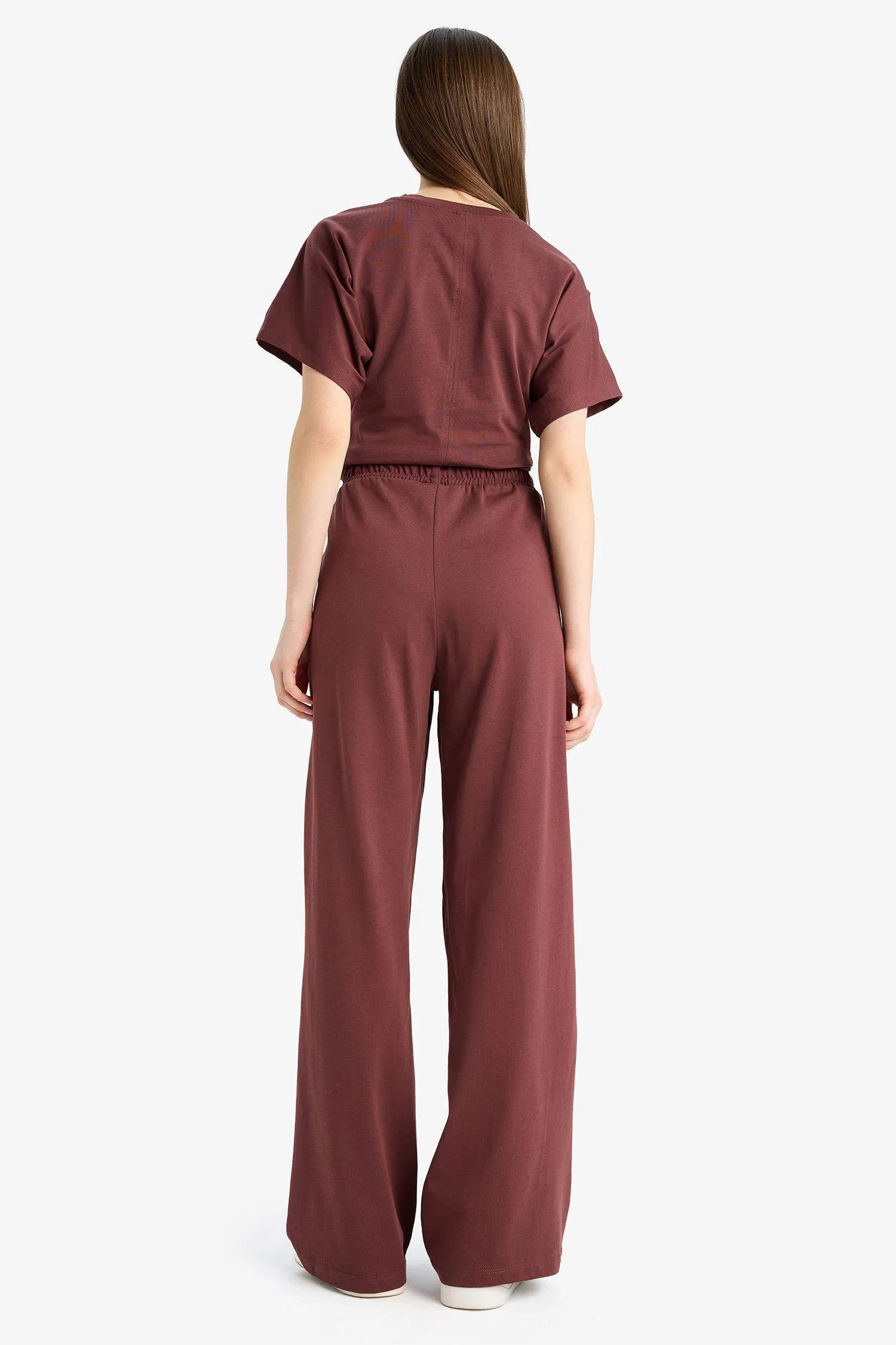 Wide Leg Basic Flat Wide Leg Premium Pants