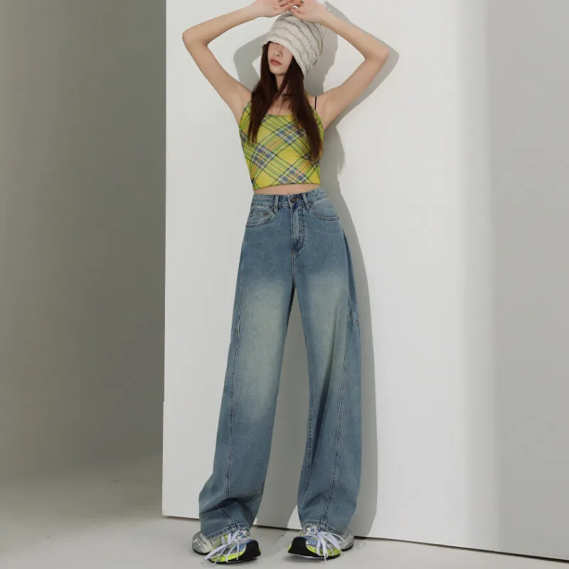 Wide Leg Jeans Loose Fashion Women