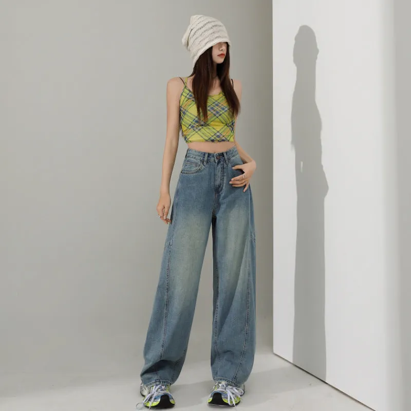 Wide Leg Jeans Loose Fashion Women