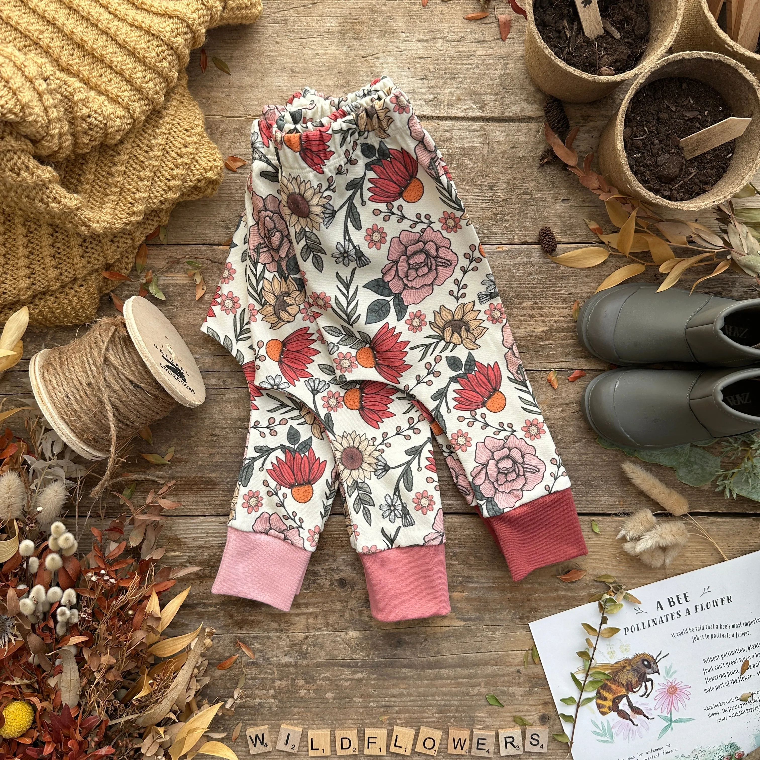 Wildflowers Harem Leggings | Ready To Post