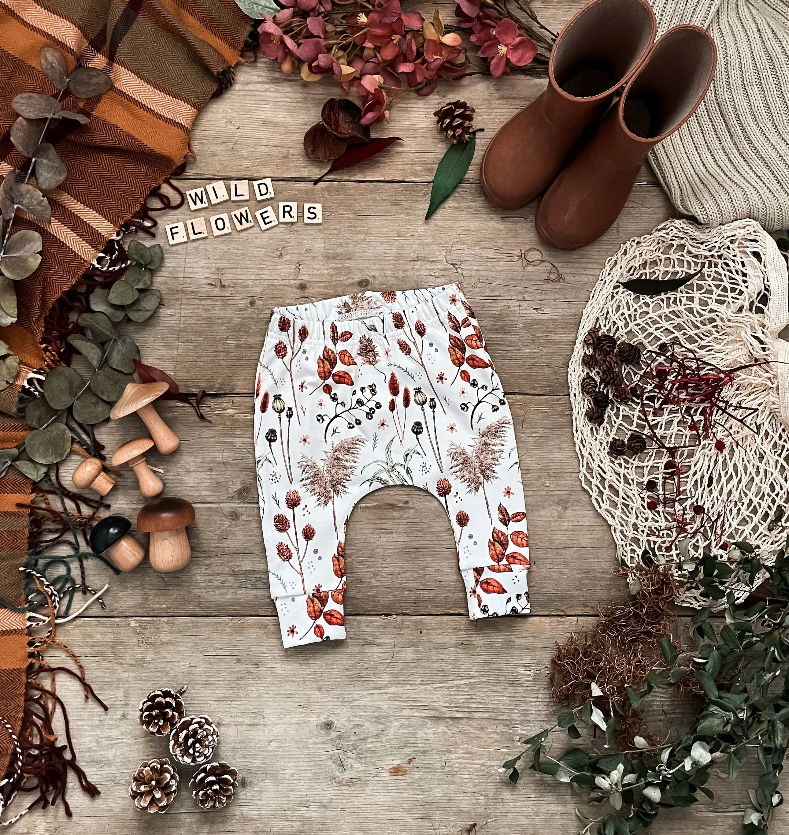 Wildflowers Slim Harems 3-6 Months