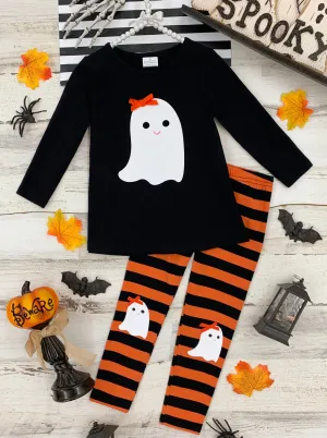 With My Best Ghouls Top and Legging Set