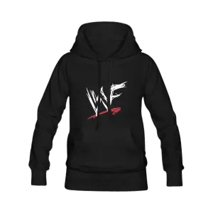 WWF World Wrestling Federation Classic Logo Women's Classic Hoodies Multi-color