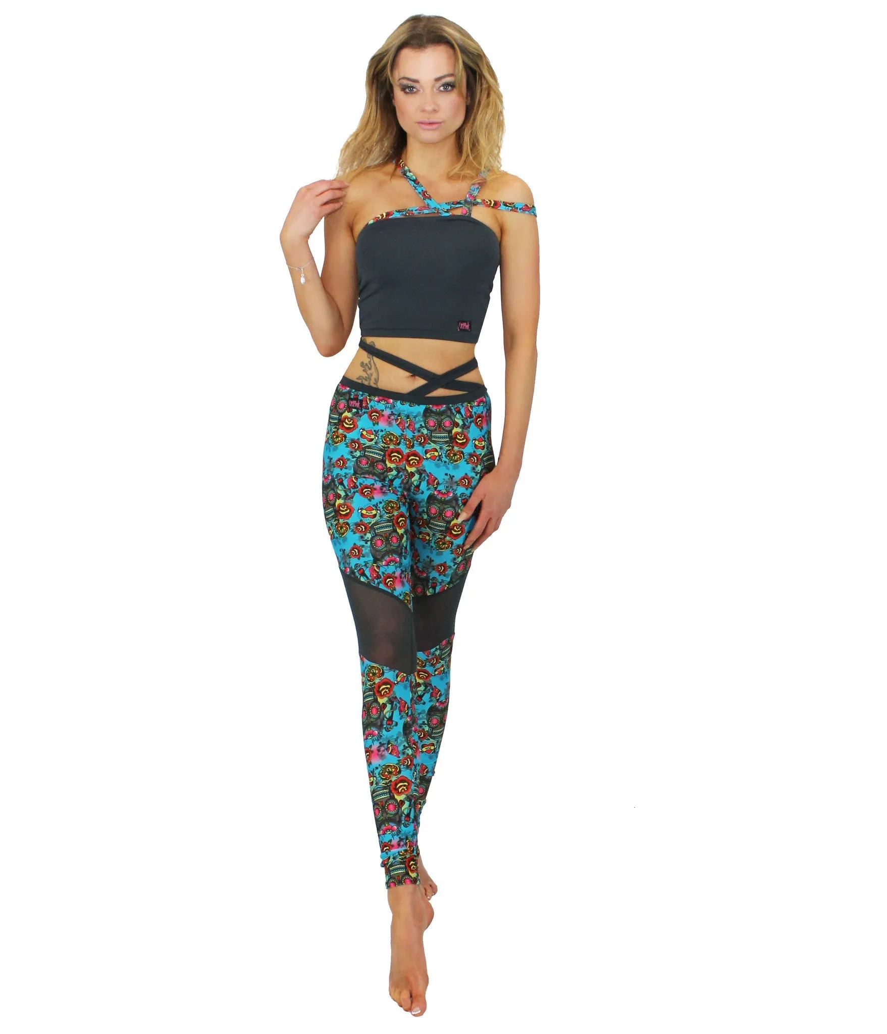 Xena Leggings - Tattoo Print